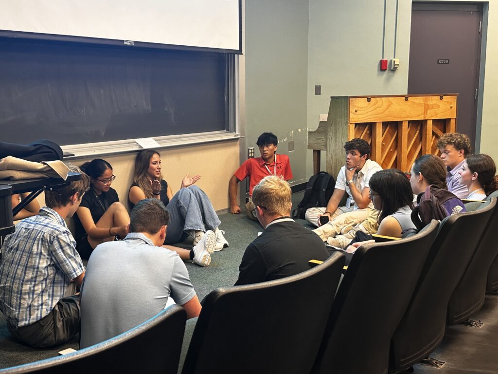 Jill joins her fellow CHEPSters during the spring-summer 2024 semester in speaking to high school students about their experiences at the University of Michigan.